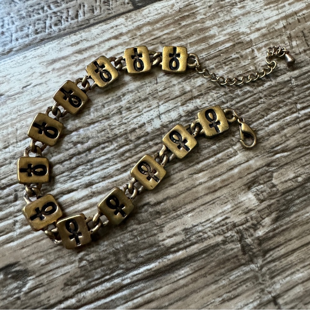 Vintage Ankh Bracelet